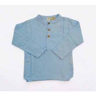 Stormi shirt - Light blue - Light blue / 9-12m - 80cm