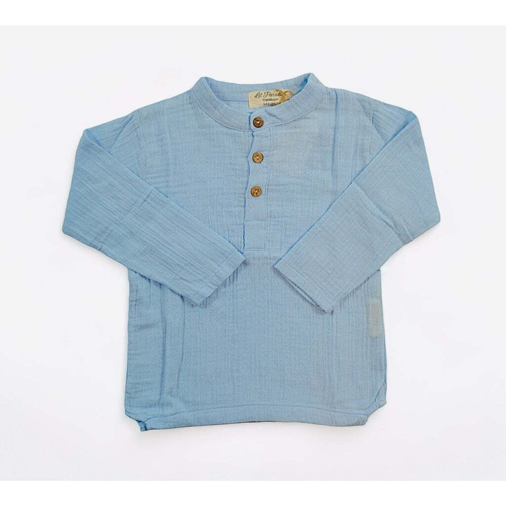 Stormi shirt - Light blue - Light blue / 12-18m - 86cm