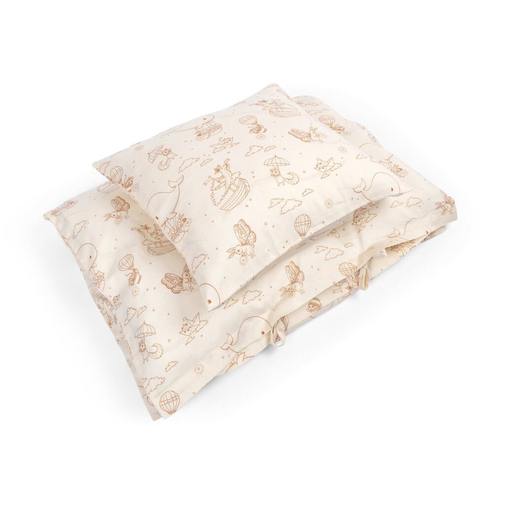Baby sengetøj GOTS (70x100 cm) - Dreamy Adventurers