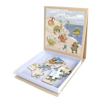 Magnetisk spil - Puslespil med Dino Beach
