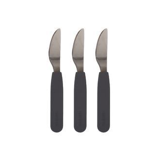 Silikone knive 3-pak - Stone Grey