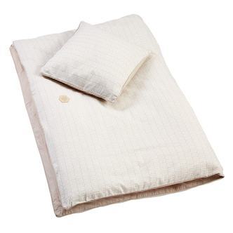 Baby sengetøj GOTS (70x80 cm)  Indian - Warm Grey