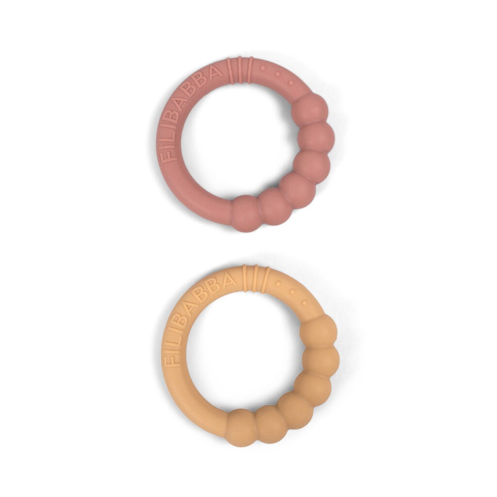 Silikone bidering 2-pak - Vintage Rose