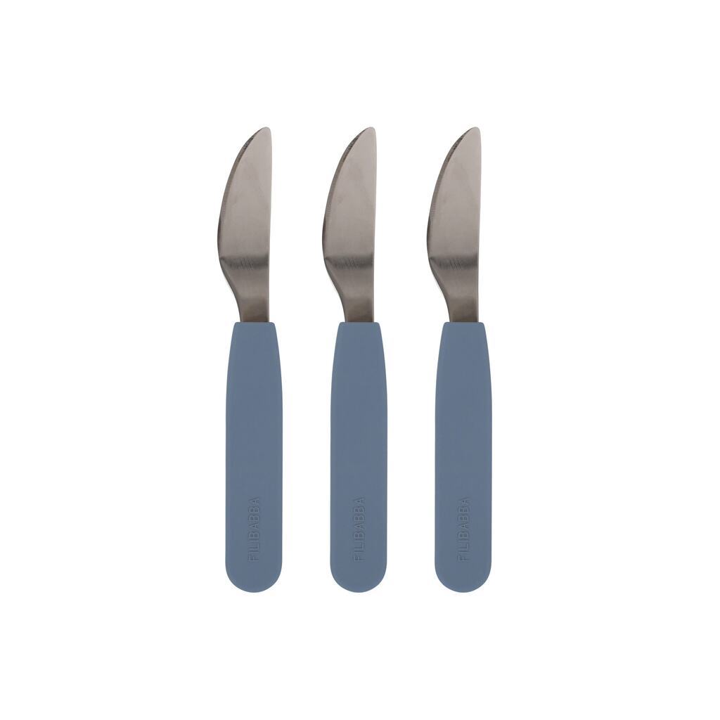 Silikone knive 3-pak - Powder Blue