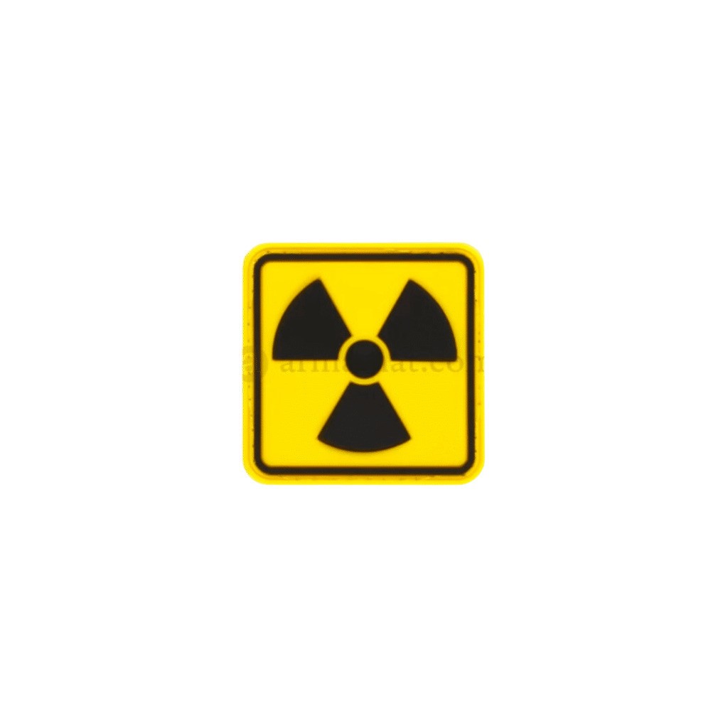 Radioaktivt symbol patch