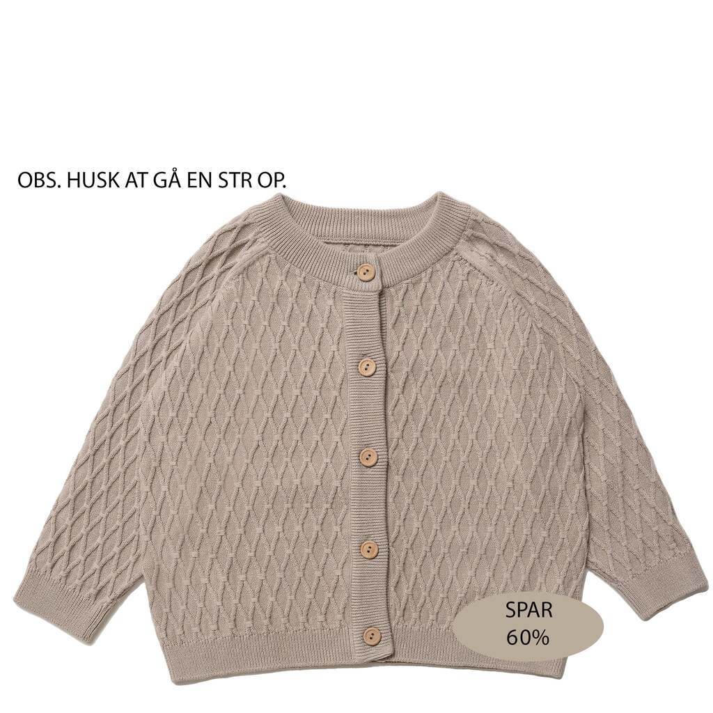 Theo cardigan - Grey, warm / 92