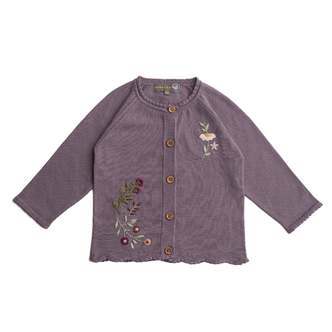 Dagny cardigan - Artic dust / 122/128