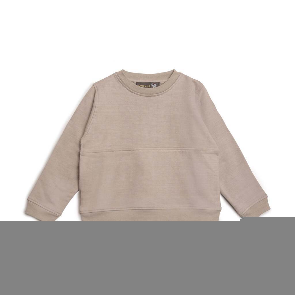 Sweatshirt - Malthe - island fossil / 110/116