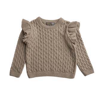 Gunver sweater 20% uld - Crockery / 98/104