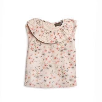 Sommer t-shirt til piger - Summer sand - 110/116