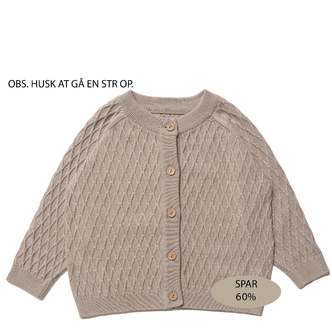 Theo cardigan - Grey, warm / 98