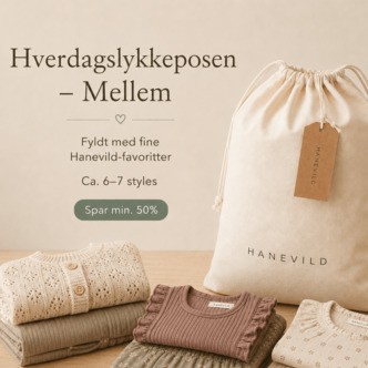 Hverdagslykkeposen  Mellem - Kvinde / 122/128