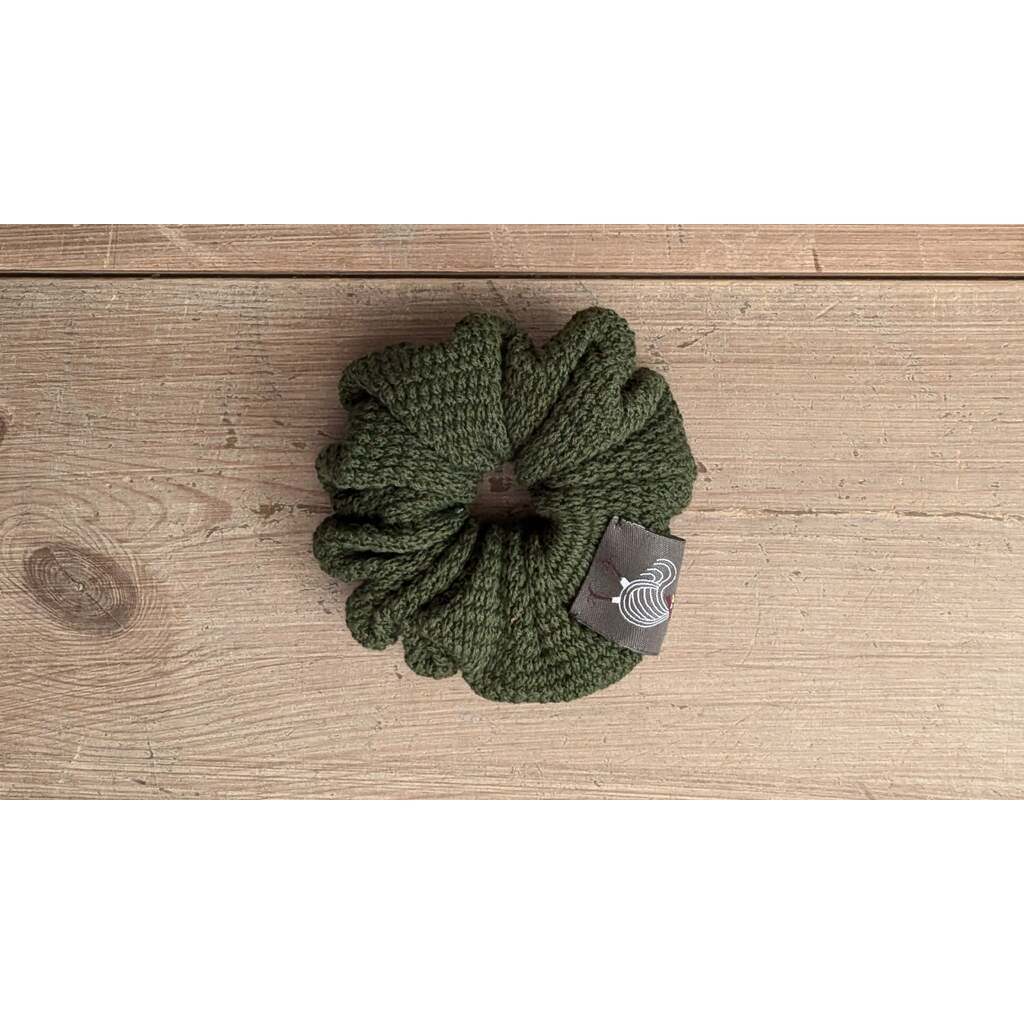Hanevild scrunchies - Bottle green / Onesize