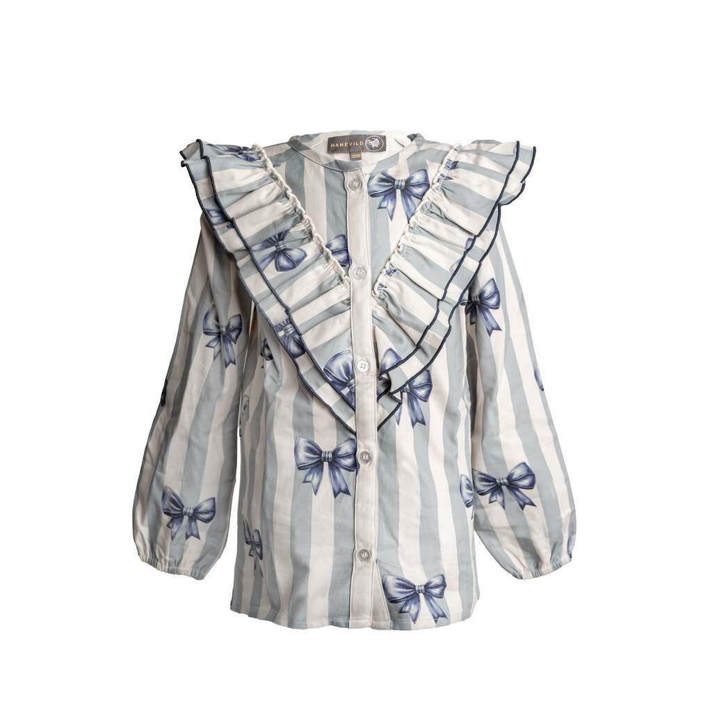 Sløjfe bluse - Rainy / 116