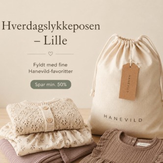 Hverdagslykkeposen  Lille - Mand / 122/128