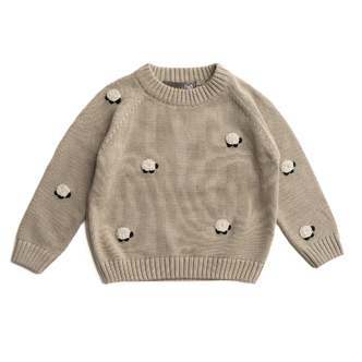 Lars bluse- sweater til børn - Crockery / 98/104