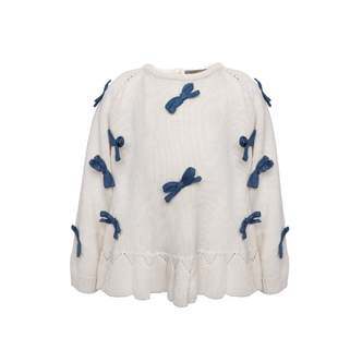 Sløjfe sweater - Ivory / 98