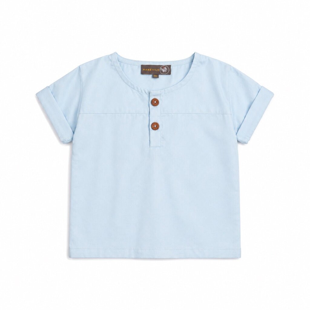Sommer skjorte, kortærmet - Kentucky blue - 122/128