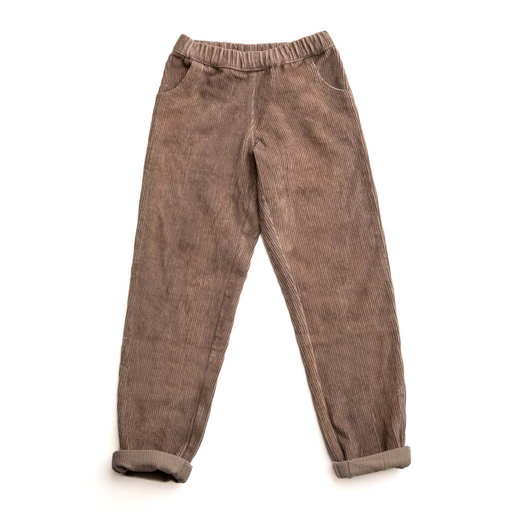 Karl bukser - fløjsbukser til børn - Brown / 110/116