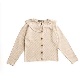 Margrethe cardigan - Summer sand / 134/140