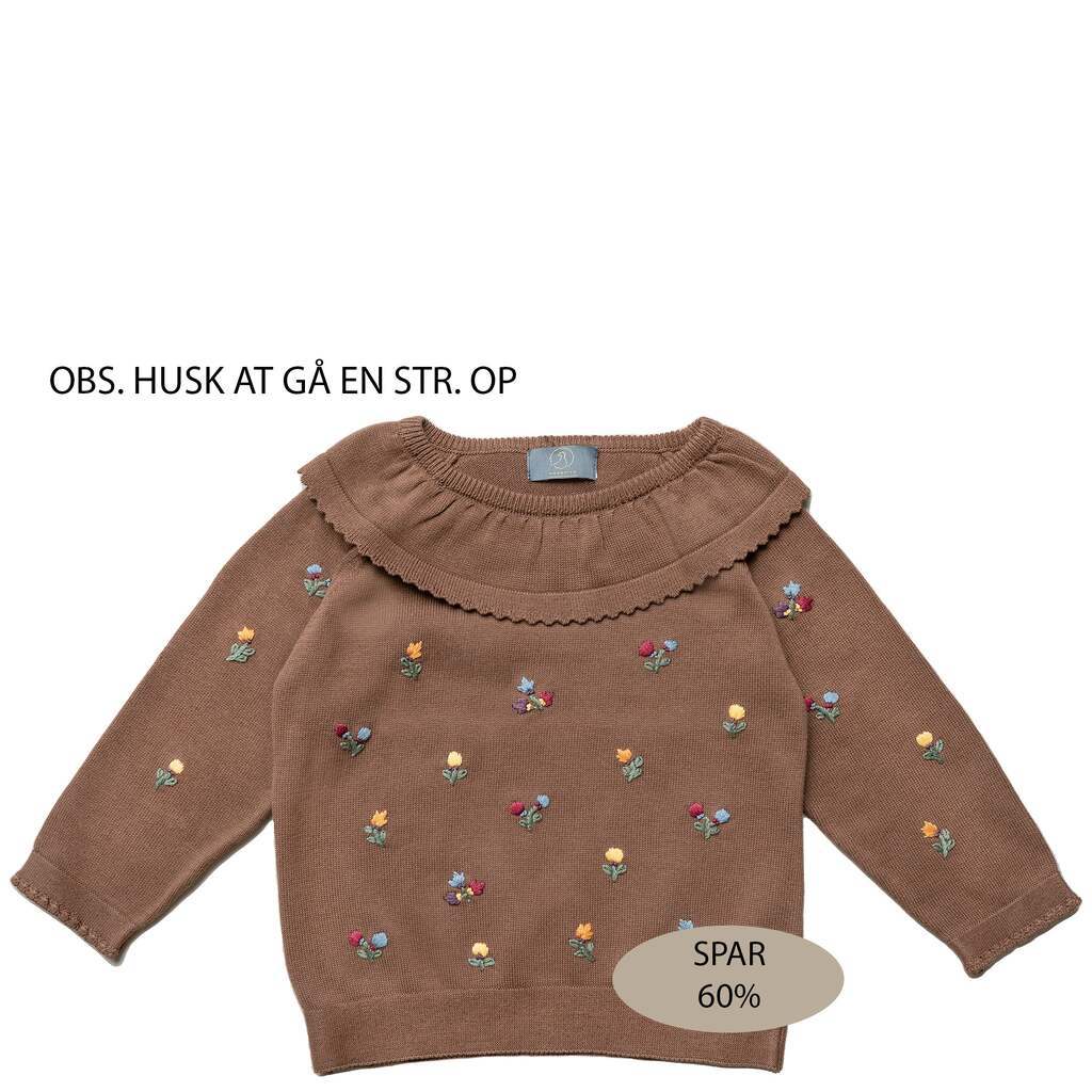 Marie bluse 60% - Brown / 104