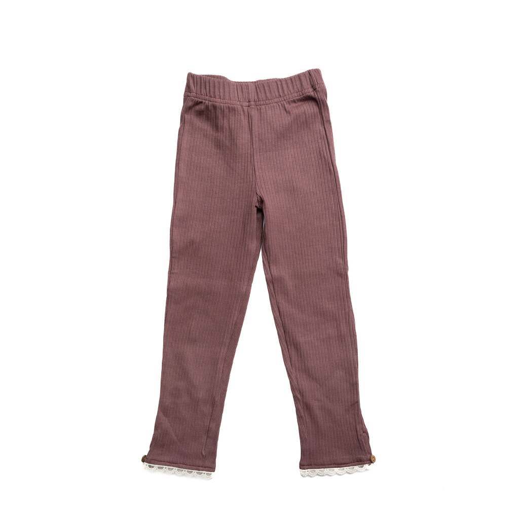 Alma leggings - flere farver - Rose taupe - 98/104