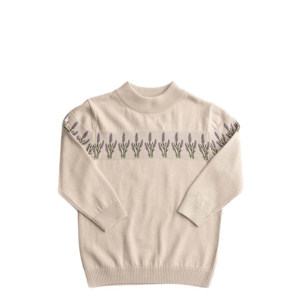 Lavendel bluse - Summer sand / 122/128