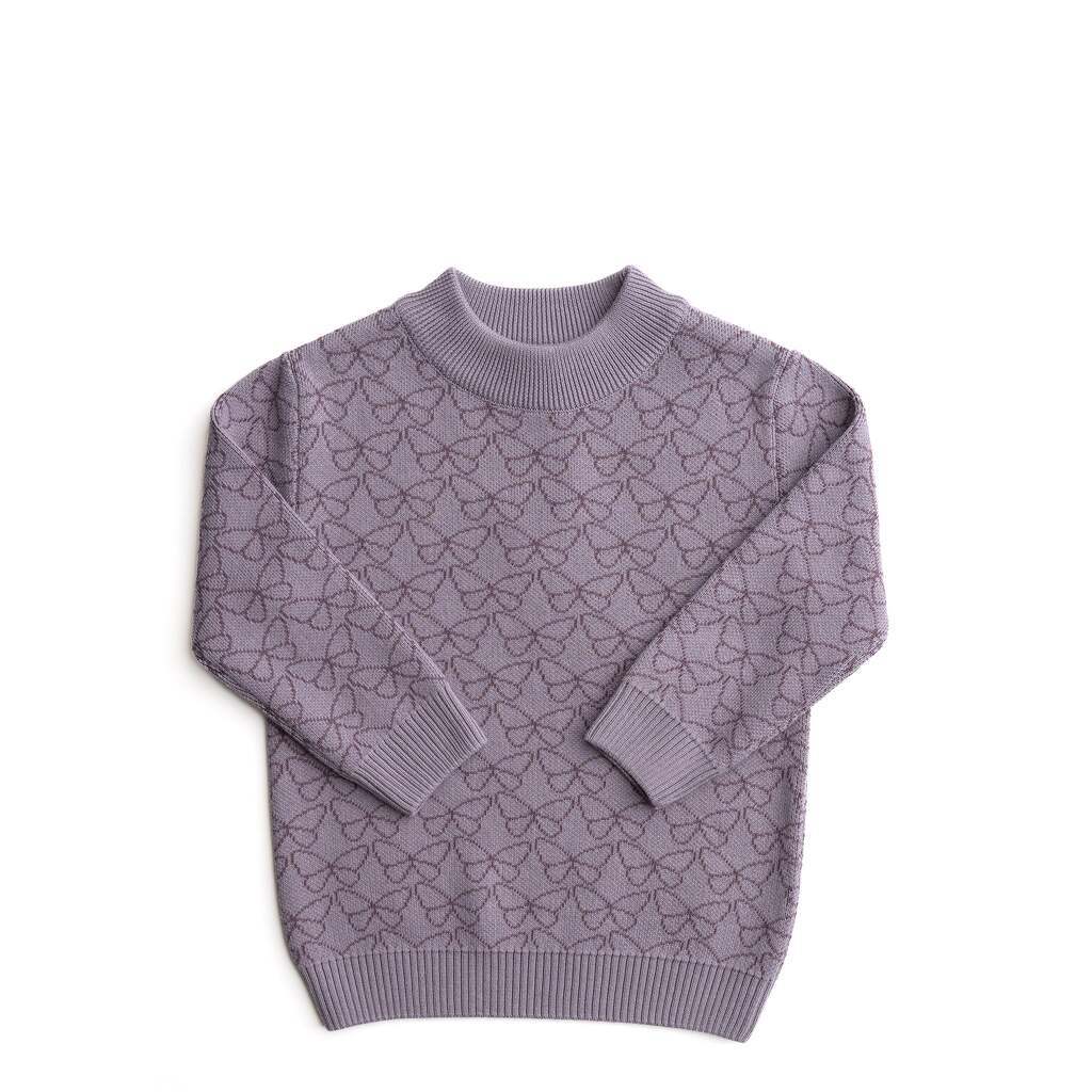 Sommerfugle bluse - Artic dust / 122/128
