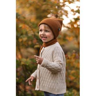 Aksel cardigan - 20% uld - Birch / 104