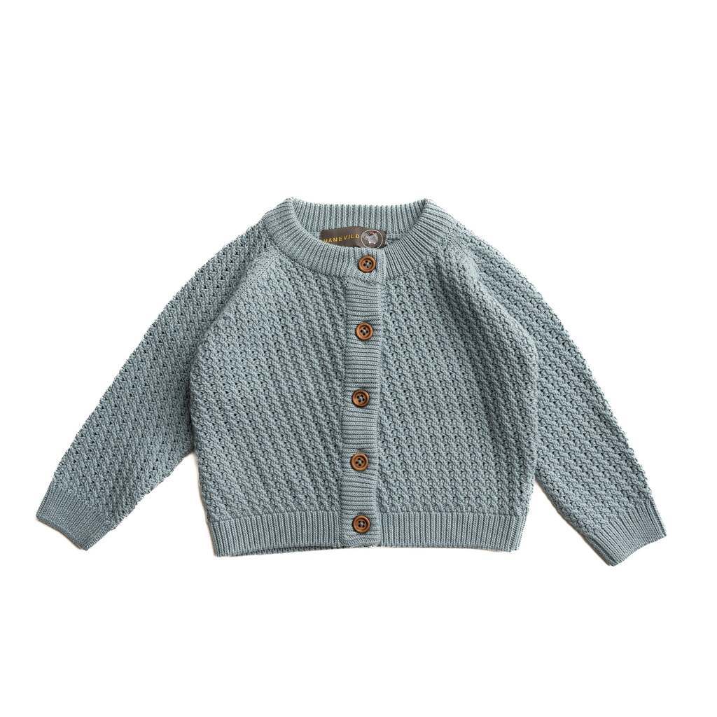 Morten cardigan - cardigan til baby - Arona / 80