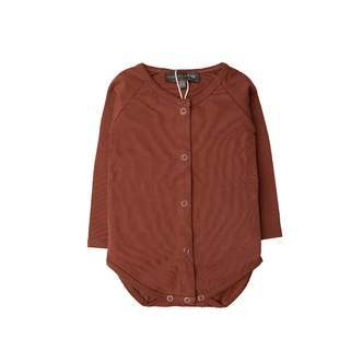 Bodystocking, øko bomuld - Rose taupe / 80