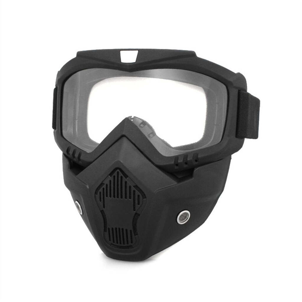 Gel Blaster Fullface Maske - Gennemsigtig