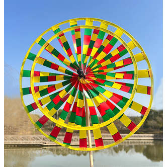 Wikz Vindhjul - Twista ColorWheel XL - Grøn