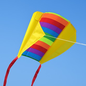 Wikz Parafoil Drage - Spectrum - Gul