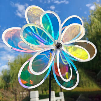 Wikz Vindhjul - Twista Flower Spectrum Six - Regnbue