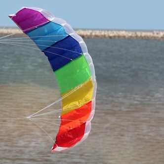 Wikz Parafoil Drage - Regnbue