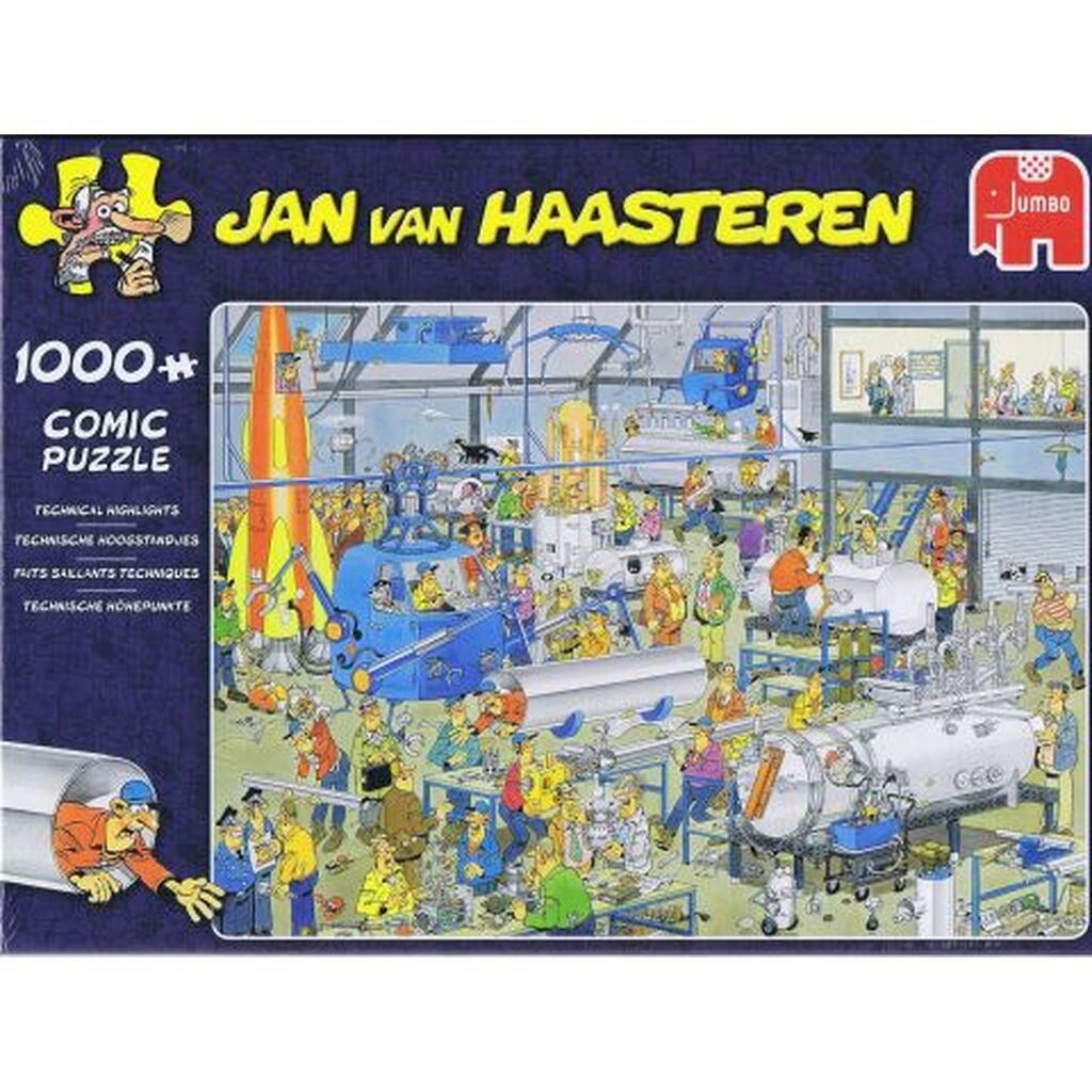 Jan van Haasteren: Technical Highlights - 1000 brikker
