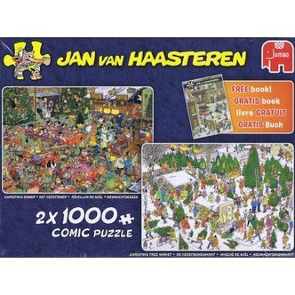 Christmas dinner/Christmas tree market - 2x1000 brikker