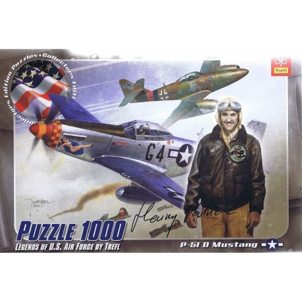 P-51 D Mustang - 1000 brikker