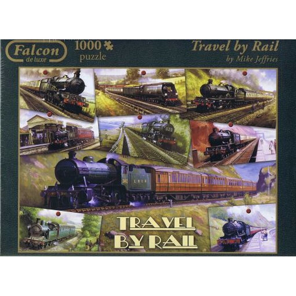 Travel by Rail - 1000 brikker