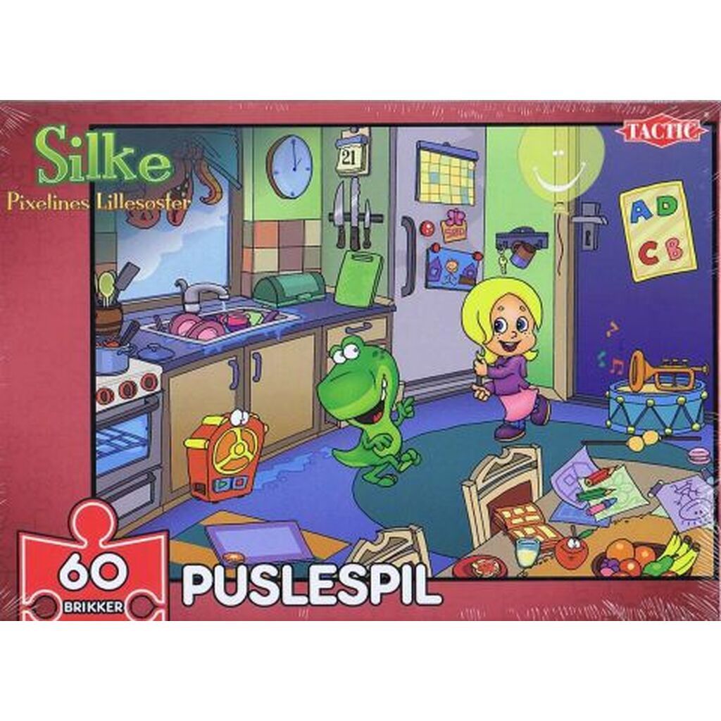 Silke, Pixelines Lillesøster, 60 brikker