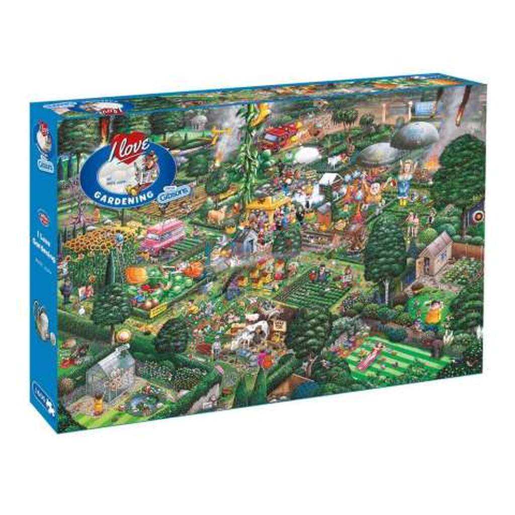 I Love Gardening - 1000 brikker