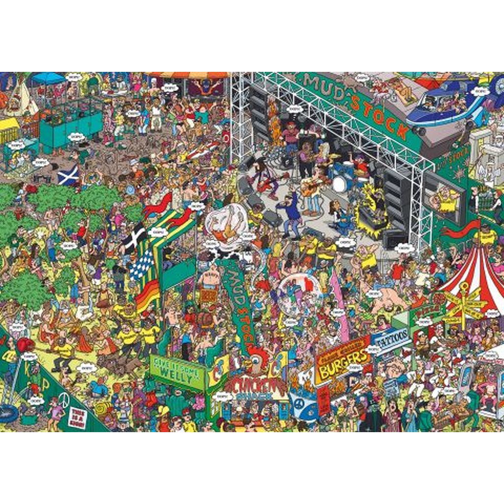 Oops! Mudstock, 1000 brikker