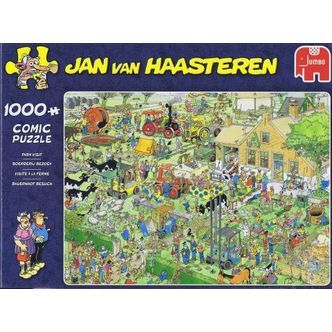 Jan van Haasteren - Farm visit - 1000 brikker