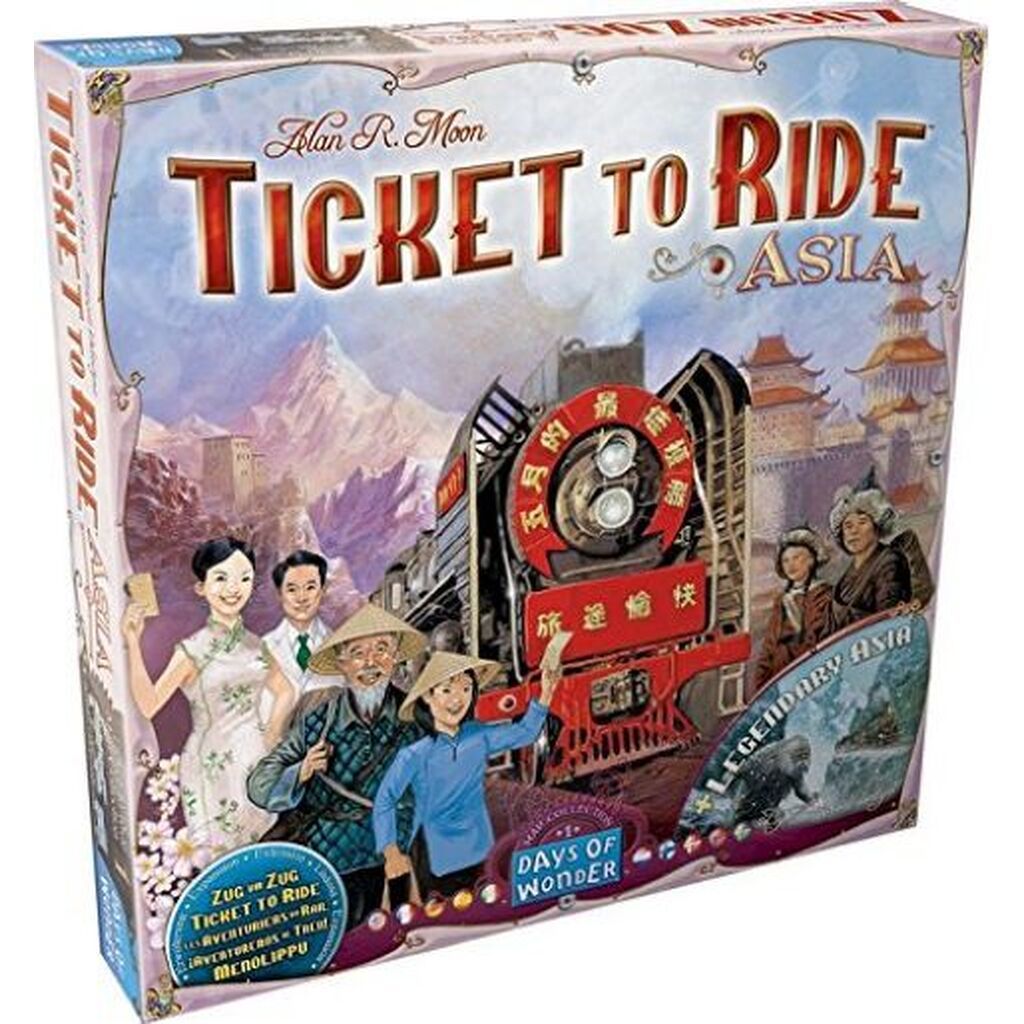 Ticket To Ride: Team Asia og Legendary Asia - Map Collection #1