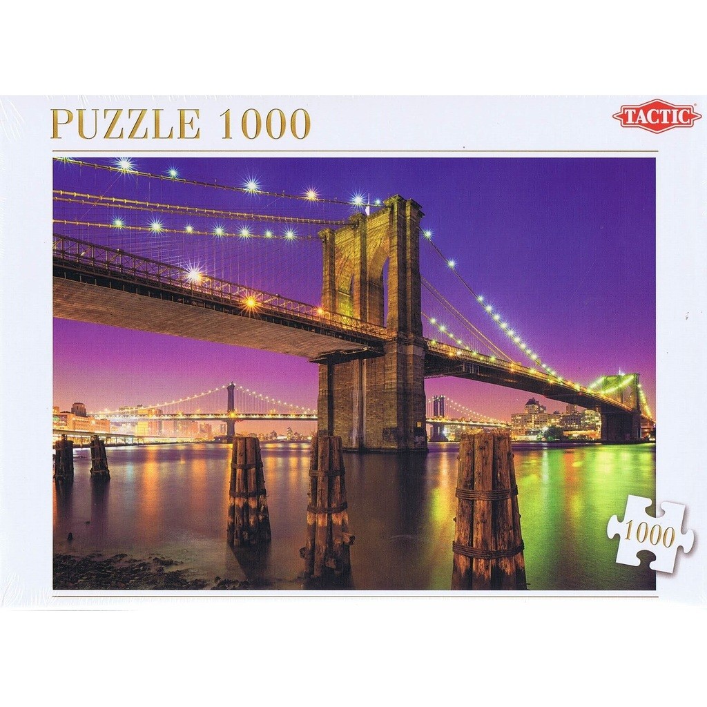 Bridge over East River, 1000 brikker
