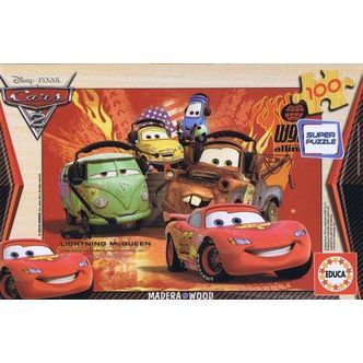 Cars, McQEEN og venner - 100 brikker