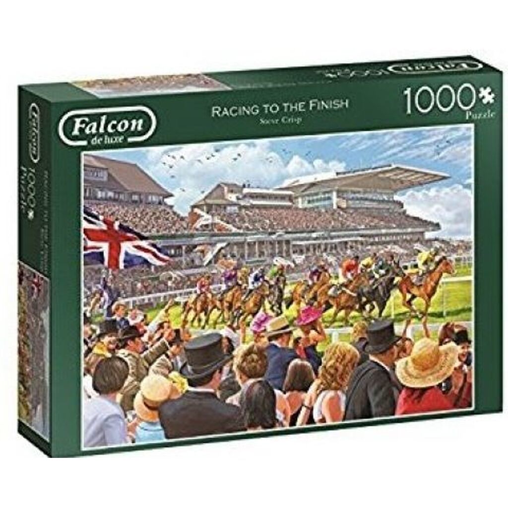 Racing to the finish - 1000 brikker