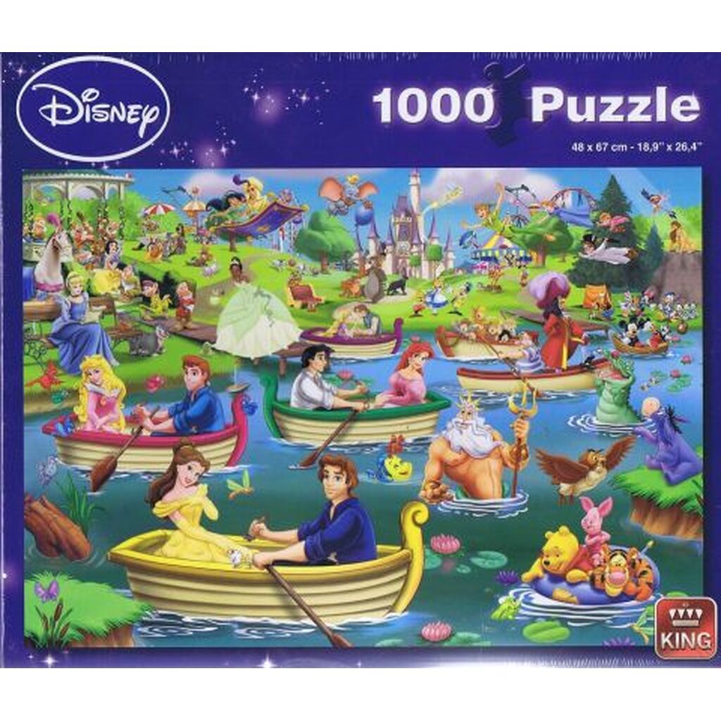 Disney tur på søen - 1000 brikker