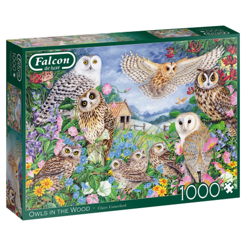 Owls in the Wood - 1000 Brikker